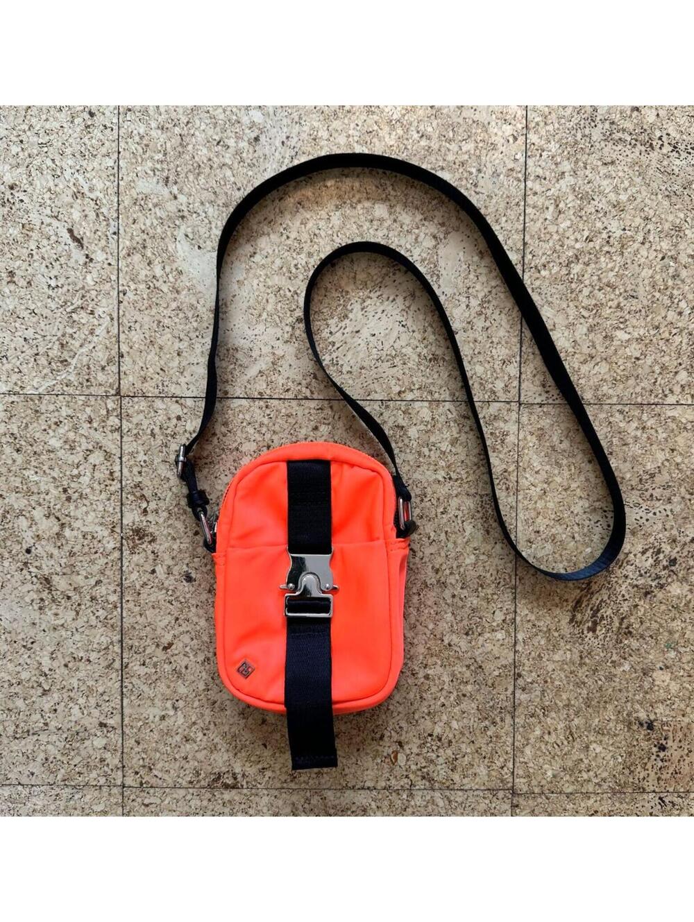 Call It Spring Crossbody Bag Neon Orange Reporter Travel Passport Unisex